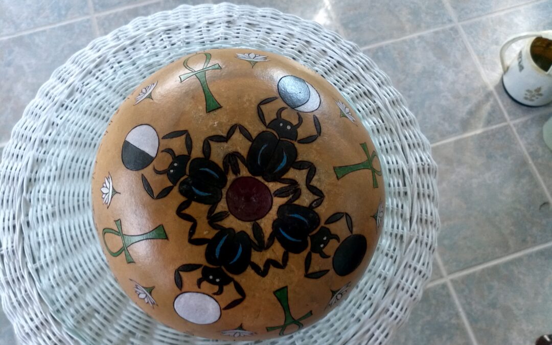 Butane Soldering Iron Torch Creates Gourd Art