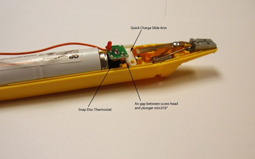 Model #7800 Fast Charge Cordless Soldering Iron Troubleshooting