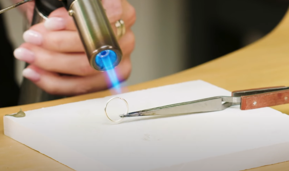 Soldering Jewelry Using a Butane Soldering Iron Torch