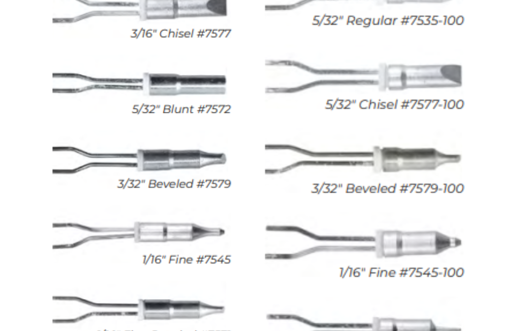 When to use Different Types of Solder Tips