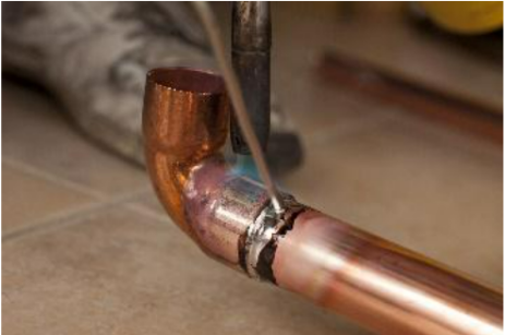 Soldering Plumbing Pipes